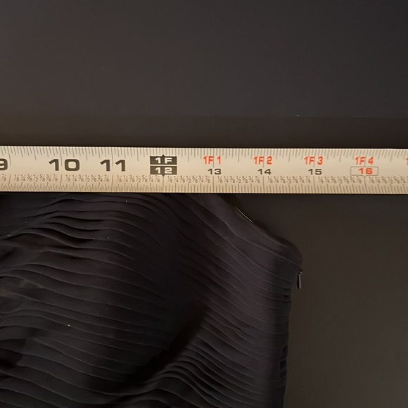 SUE WONG Blue Embellished and Embroidered Ribbon Floral Strapless Dress - Picture 7 of 11